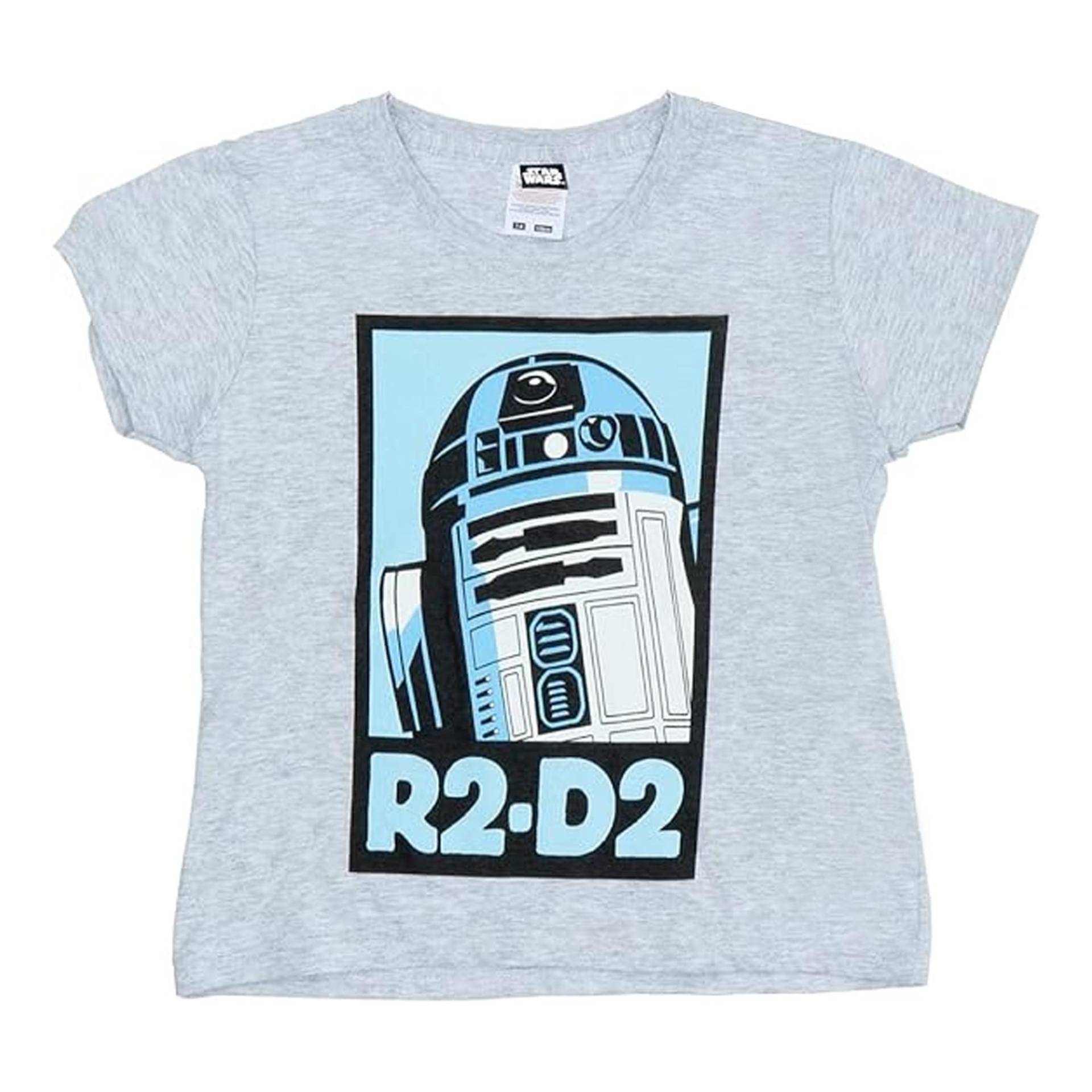 Tshirt Mädchen Grau 116 von STAR WARS