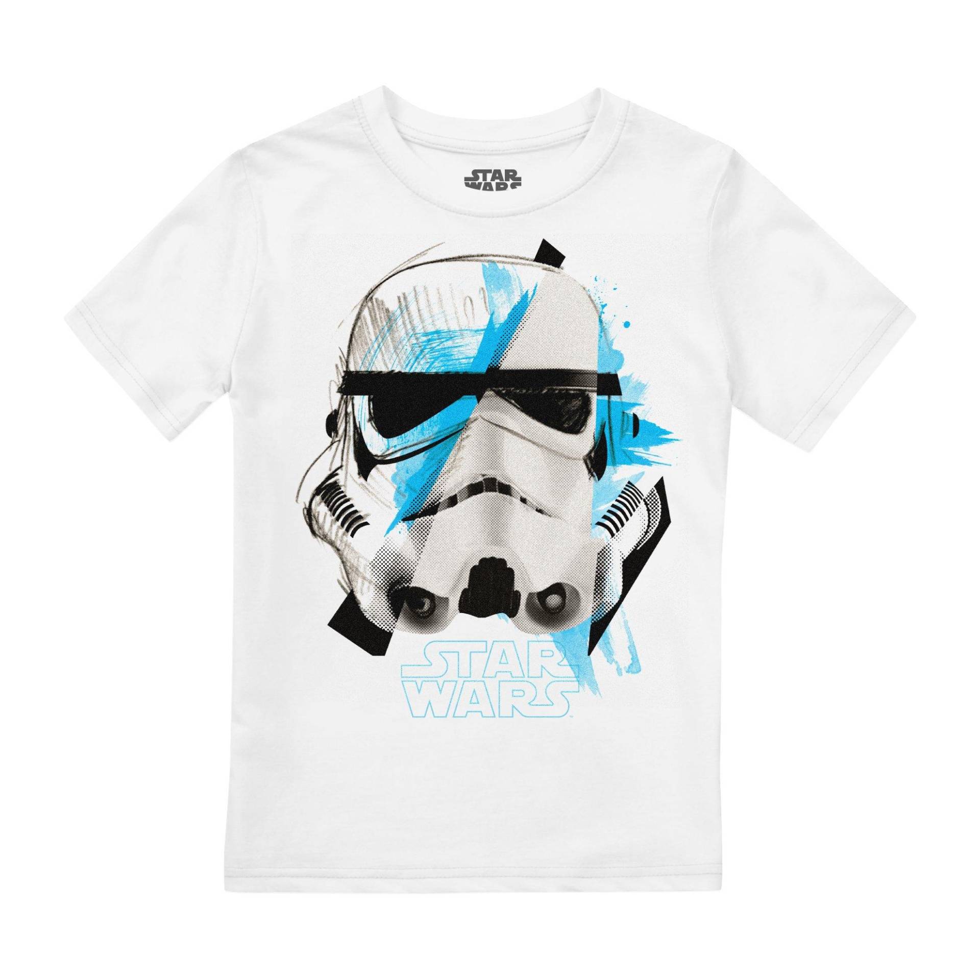 Tshirt Mädchen Weiss 152-158 von STAR WARS