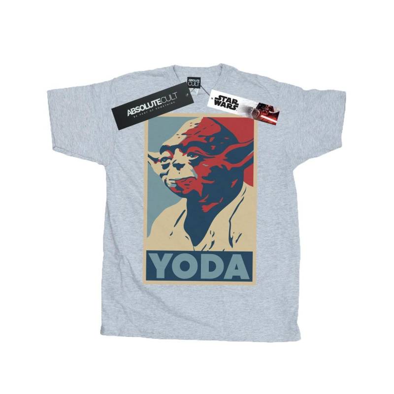 STAR WARS - TShirt, 128, Grau von STAR WARS