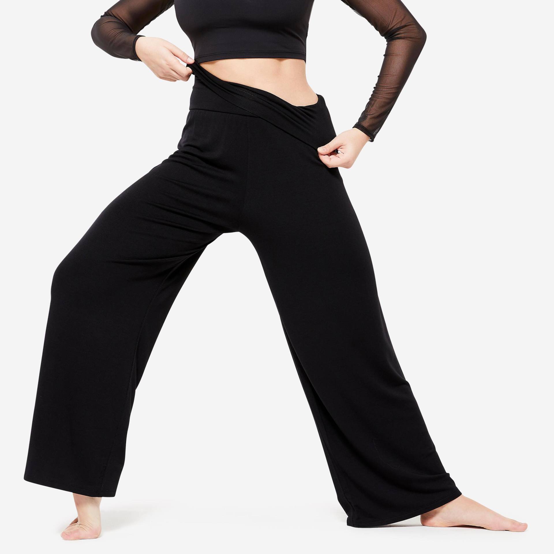 Sporthose - Dance Damen Schwarz Leicht L von STAREVER