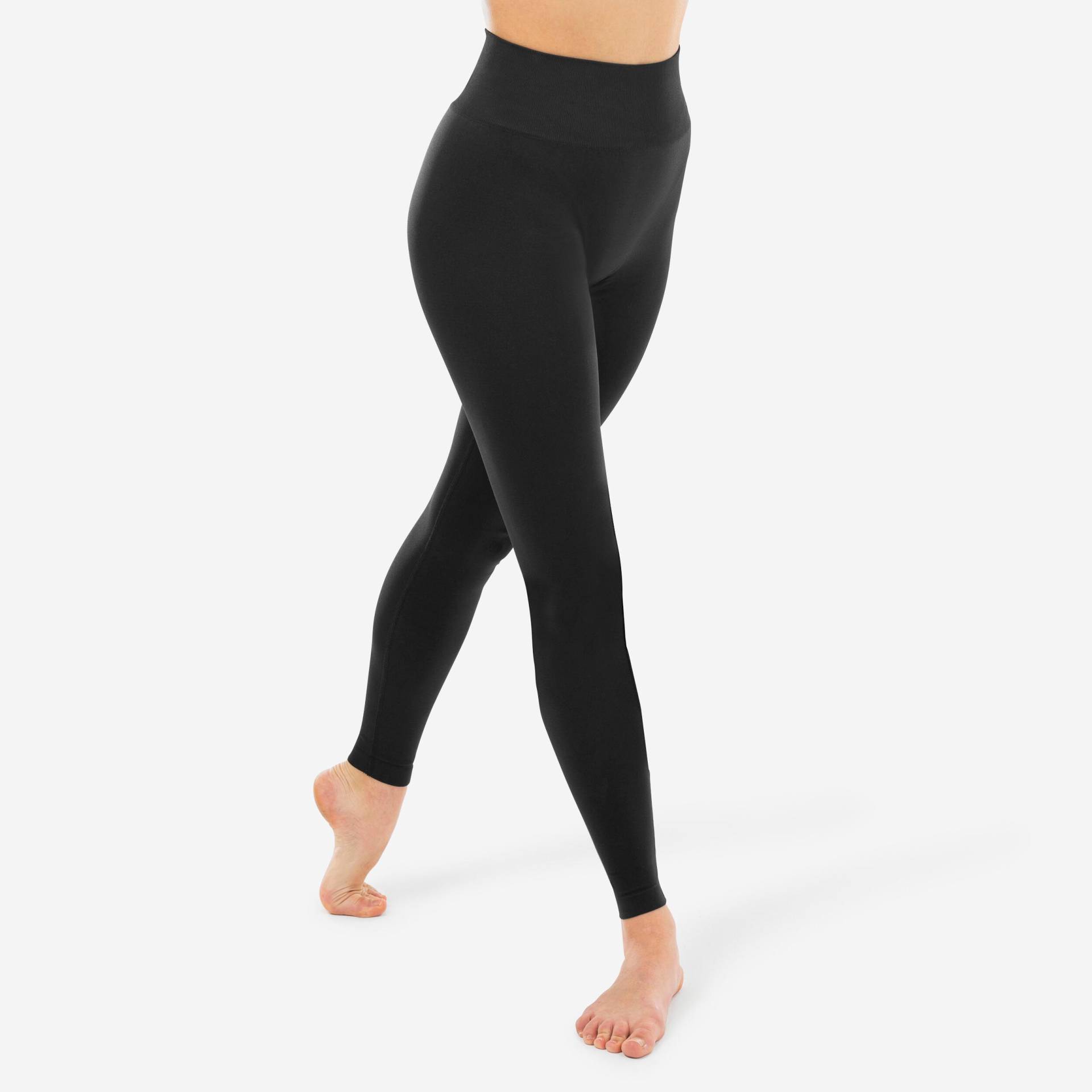 Leggings - Legging Damen Schwarz Leicht L von STAREVER