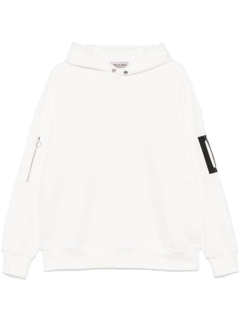 STATE OF ORDER MA-5 hoodie - White von STATE OF ORDER