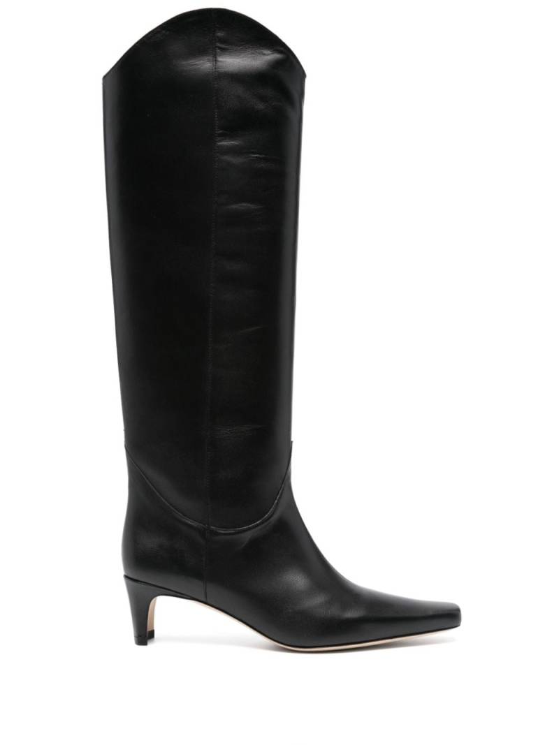 STAUD 55mm Western Wally boots - Black von STAUD