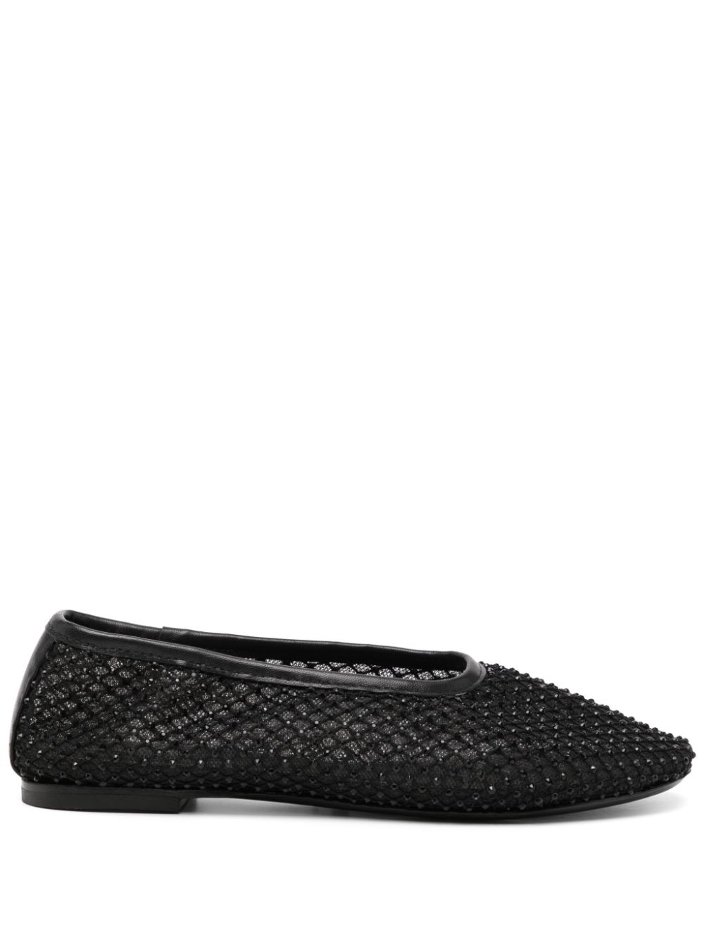 STAUD Alba ballet flat - Black von STAUD