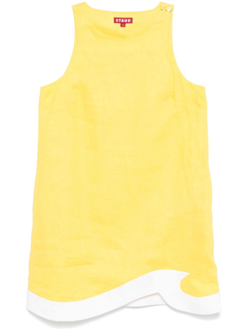 STAUD Allori dress - Yellow von STAUD