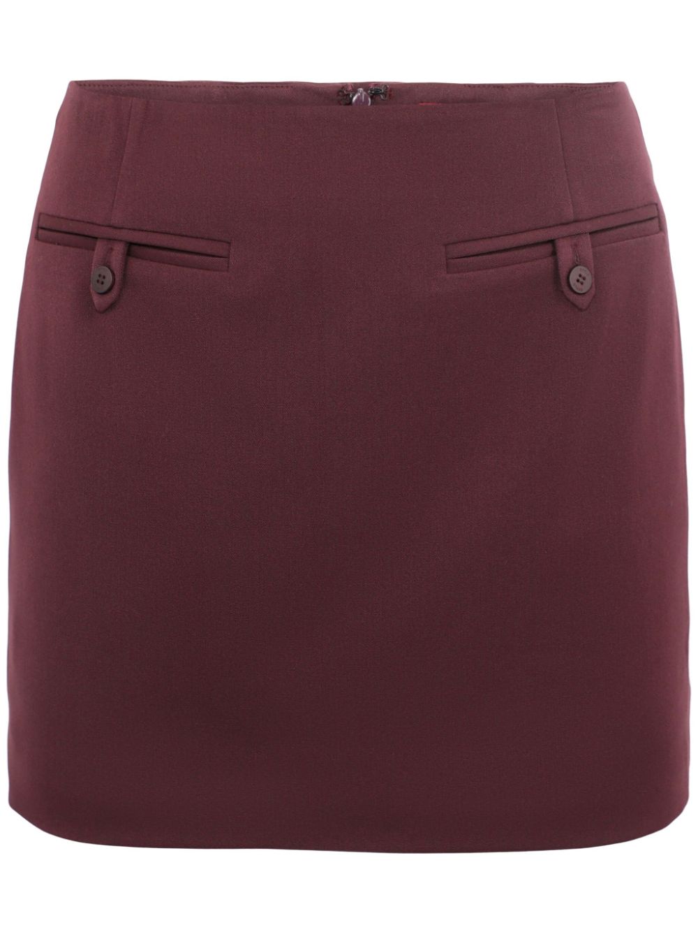 STAUD Anette skirt - Red von STAUD