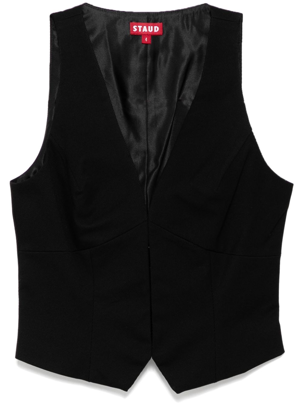 STAUD Bevel top - Black von STAUD