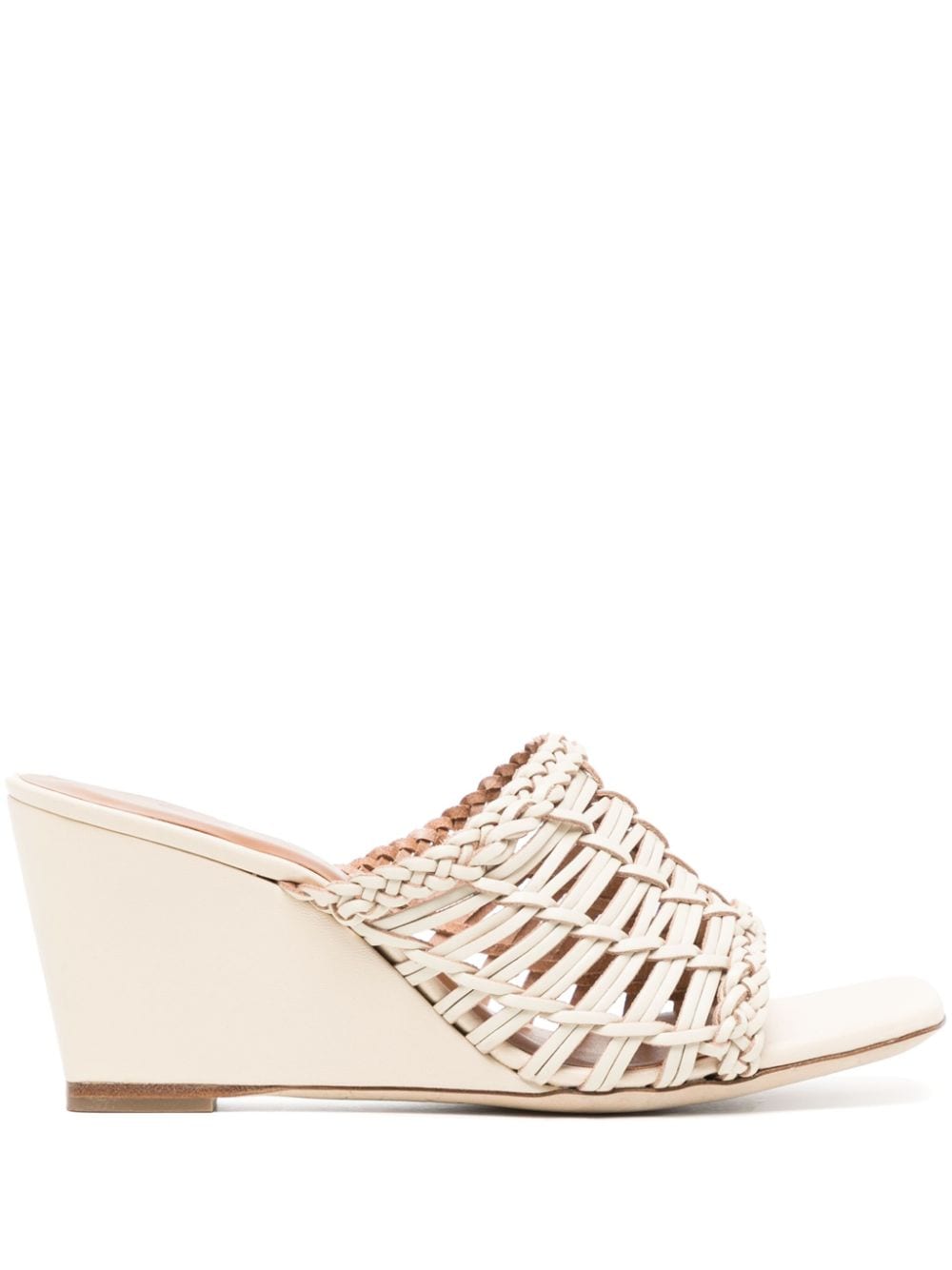 STAUD Blair wonven-design wedge sandals - Neutrals von STAUD