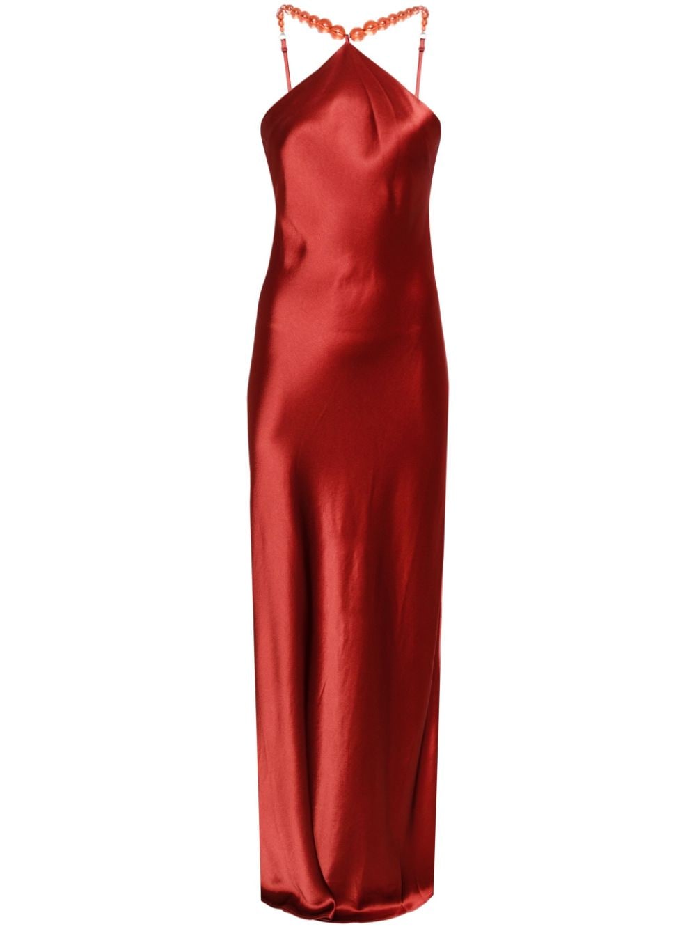 STAUD Cadence dress - Red von STAUD