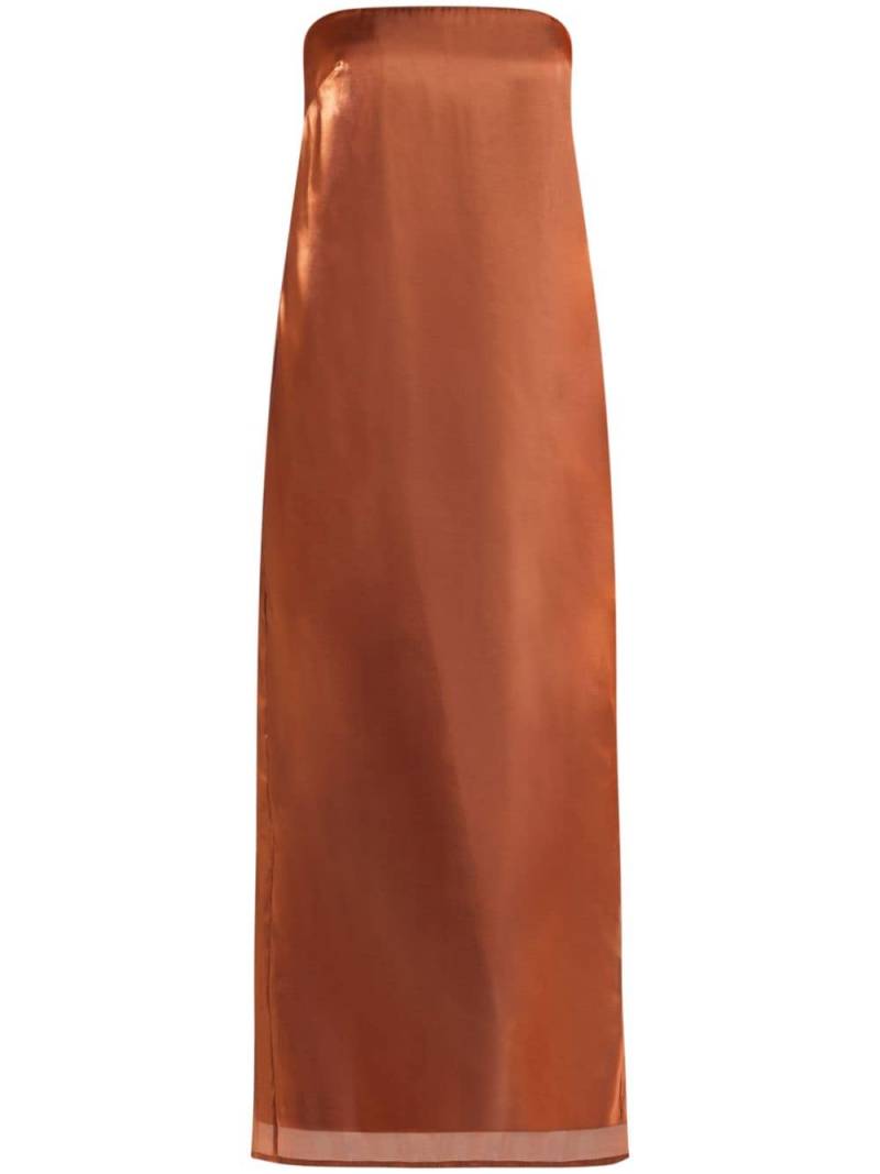 STAUD Casey maxi dress - Brown von STAUD