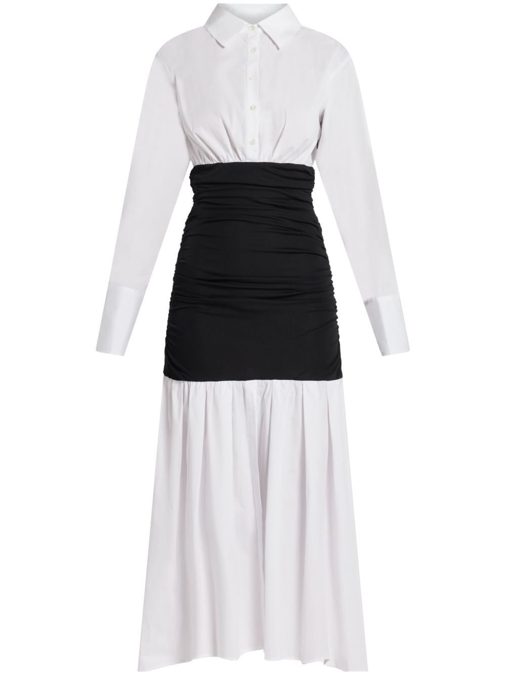 STAUD Ellis dress - White von STAUD