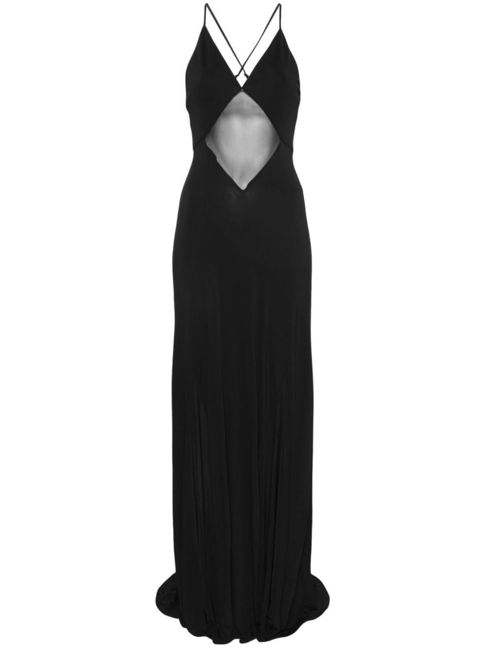 STAUD Fleur gown - Black von STAUD