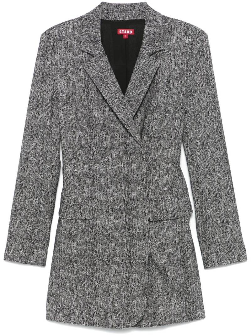 STAUD Greenwich blazer dress - Black von STAUD