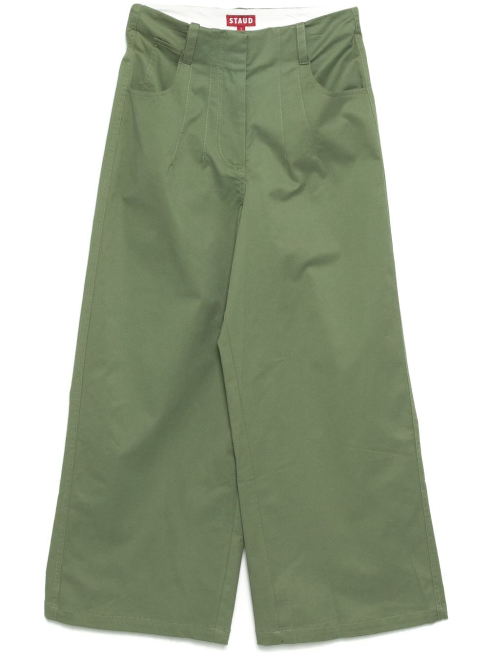 STAUD Luca pants - Green von STAUD