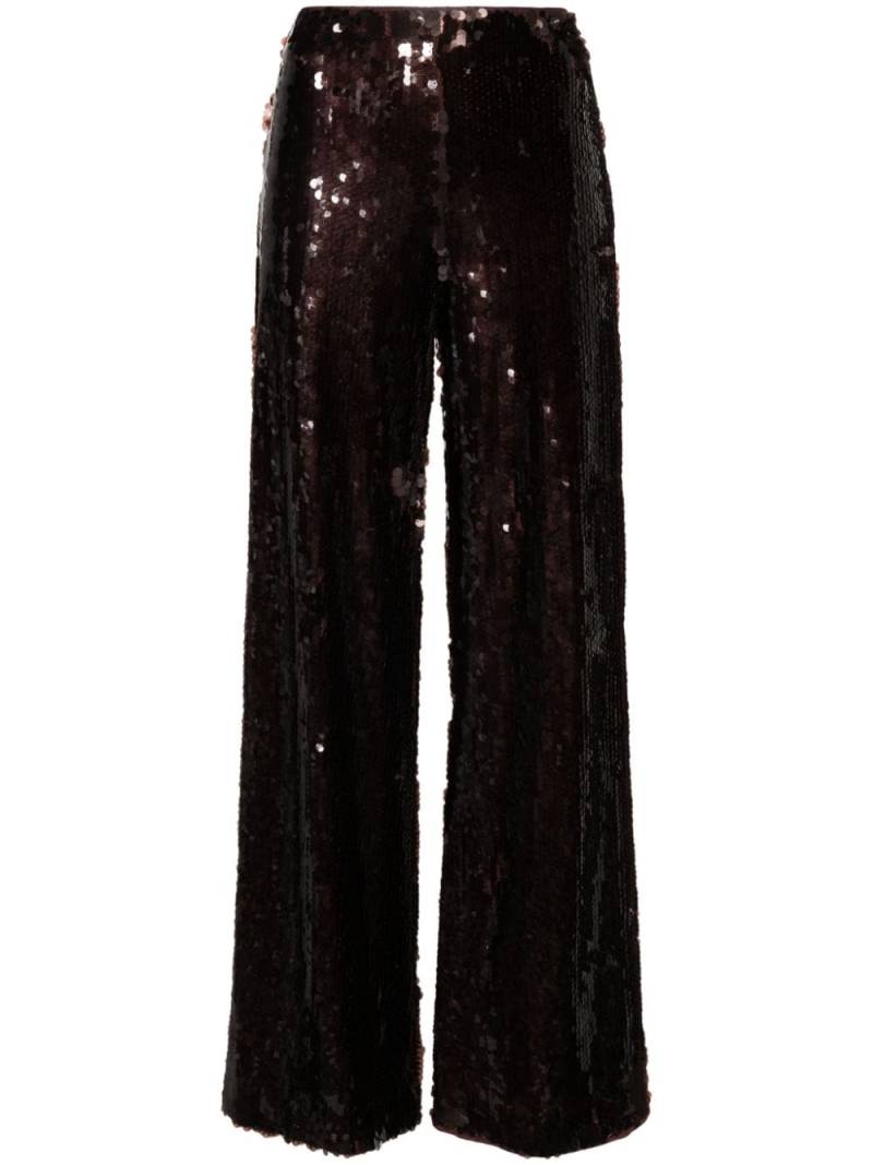 STAUD Luke palazzo pants - Brown von STAUD