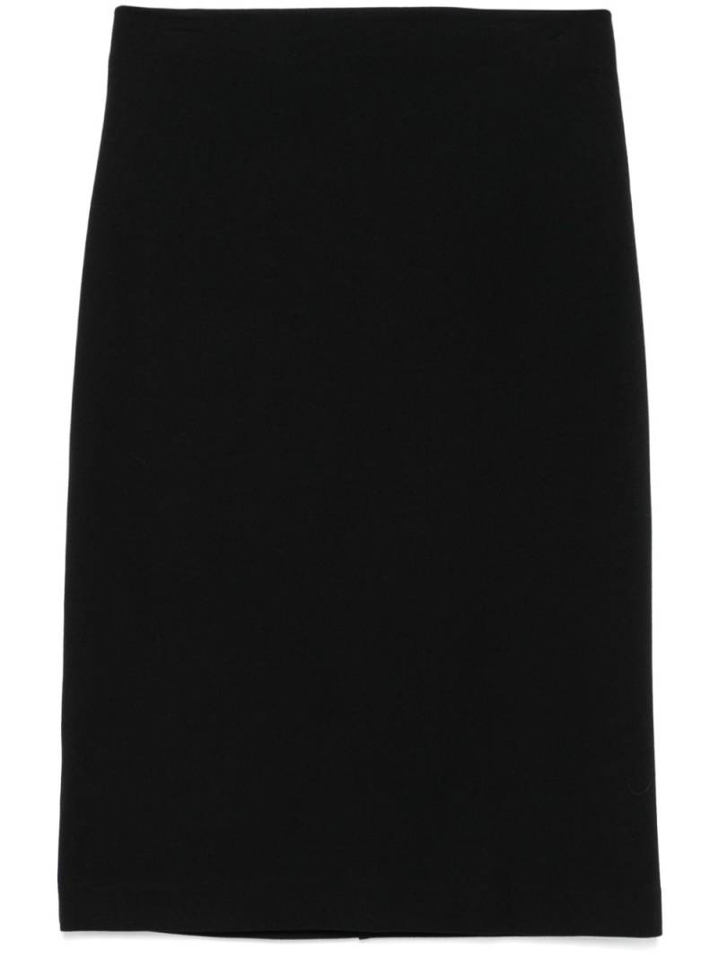 STAUD Pascale midi skirt - Black von STAUD