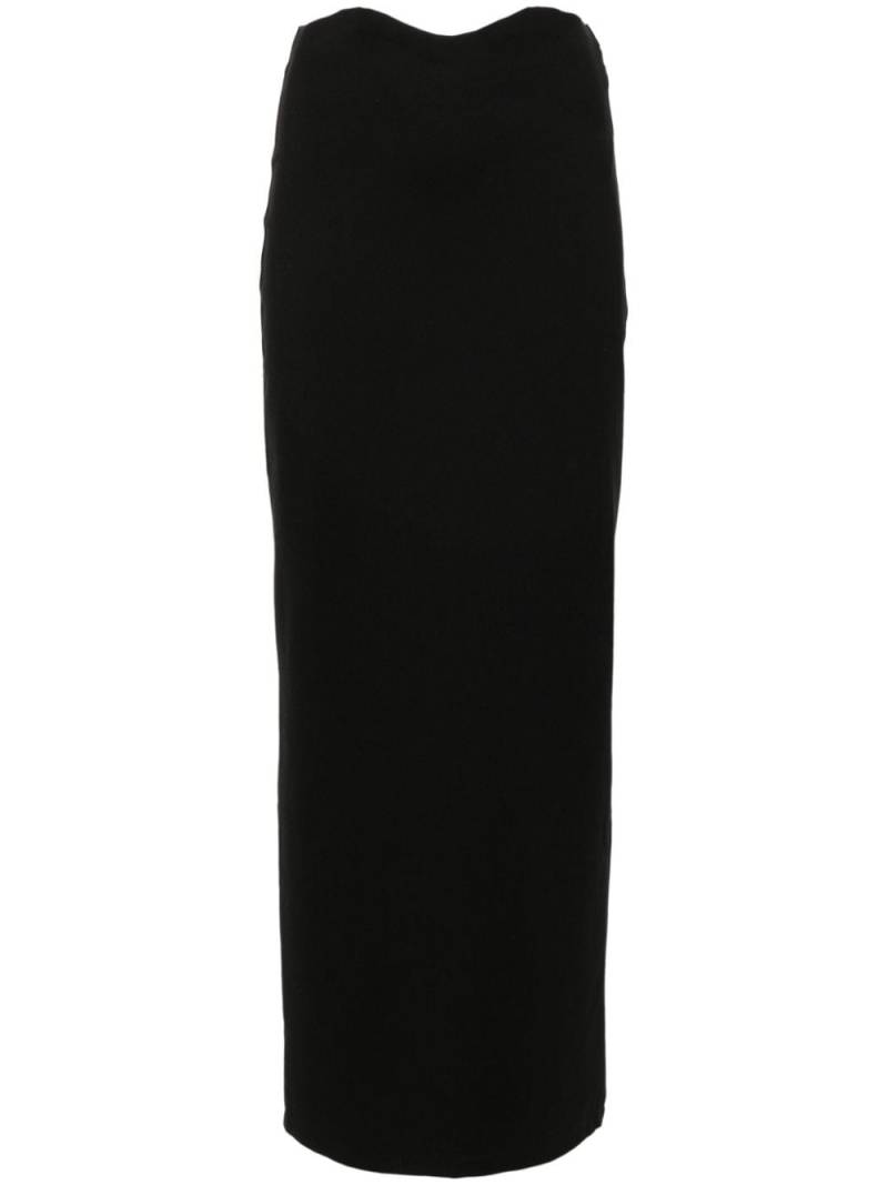 STAUD Petunia maxi skirt - Black von STAUD