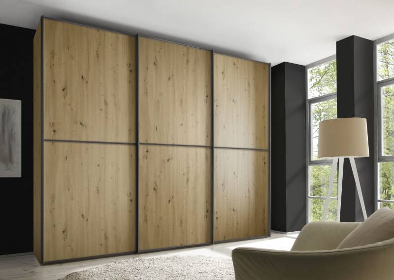 STAUD Schwebetürenschrank »Sinfonie Plus, edles Design in hochwertiger Qualität, Made in Germany«, Mit vier verschiedenen Ausstattungsvarianten von STAUD