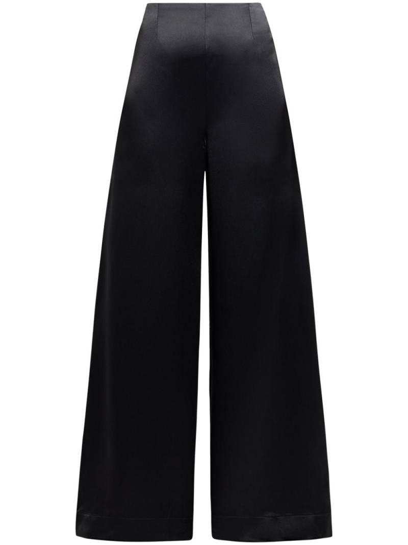 STAUD high-waist long-length palazzo pants - Black von STAUD