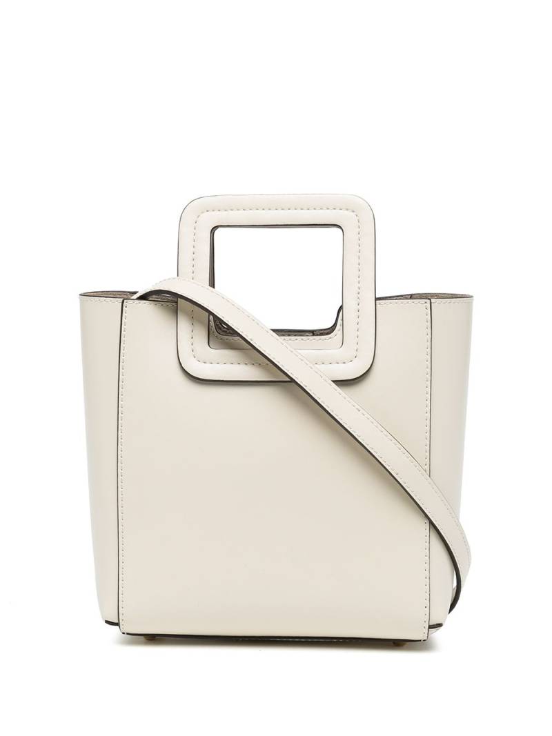 STAUD mini Shirley bag - Neutrals von STAUD