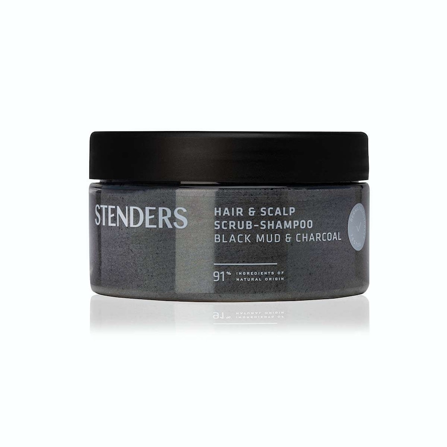 STENDERS  STENDERS Hair & scalp scrub-shampoo Black mud & Charcoal kopfhautpeeling 300.0 g von STENDERS