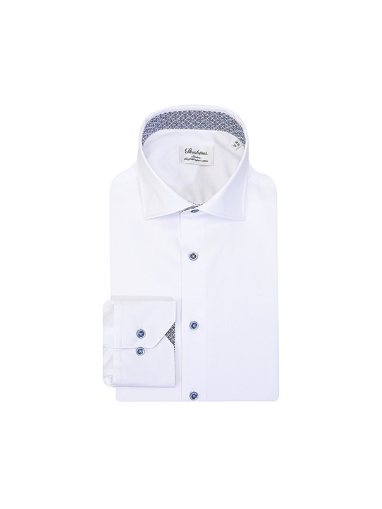 STENSTRÖMS Businesshemd Slim Fit weiss | 38 von STENSTRÖMS