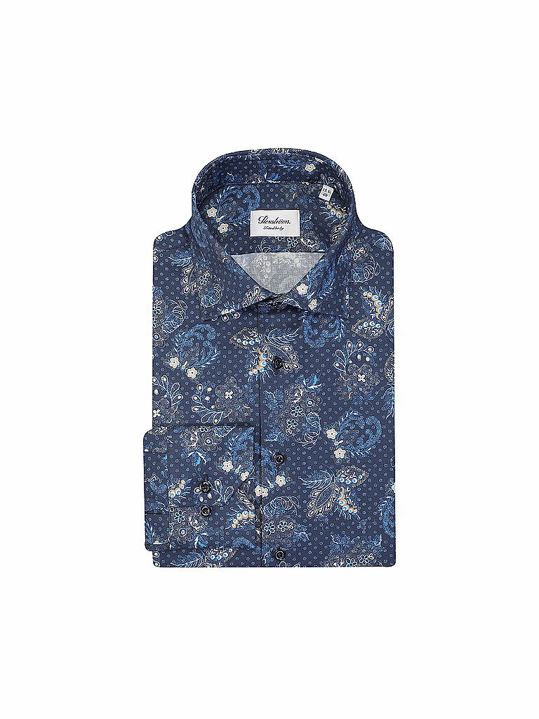STENSTRÖMS Hemd Slim Fit  dunkelblau | 40 von STENSTRÖMS