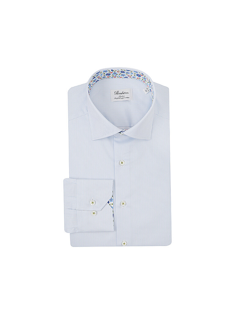 STENSTRÖMS Hemd Slim Fit  hellblau | 39 von STENSTRÖMS