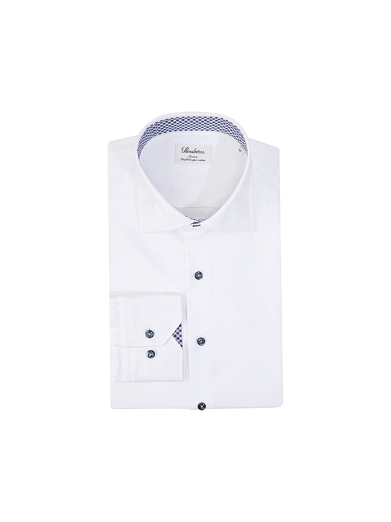 STENSTRÖMS Hemd Slim Fit  weiss | 38 von STENSTRÖMS