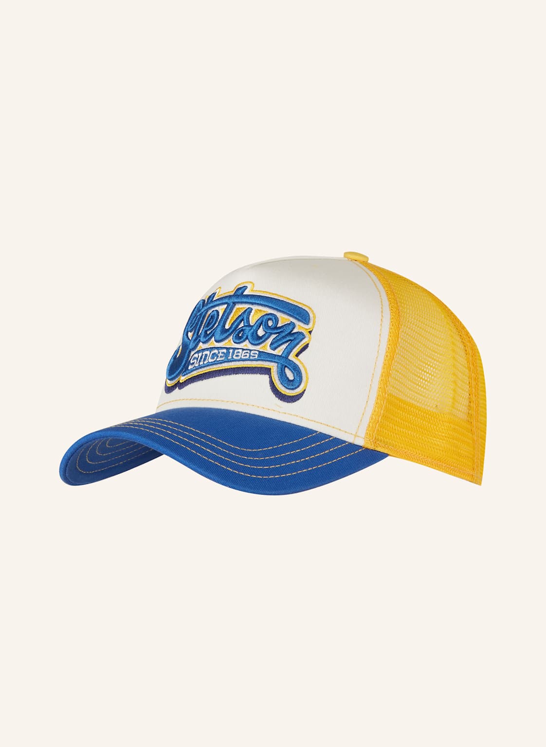 Stetson Cap Trucker Lettering blau Stetson Cap Trucker Lettering blau von STETSON