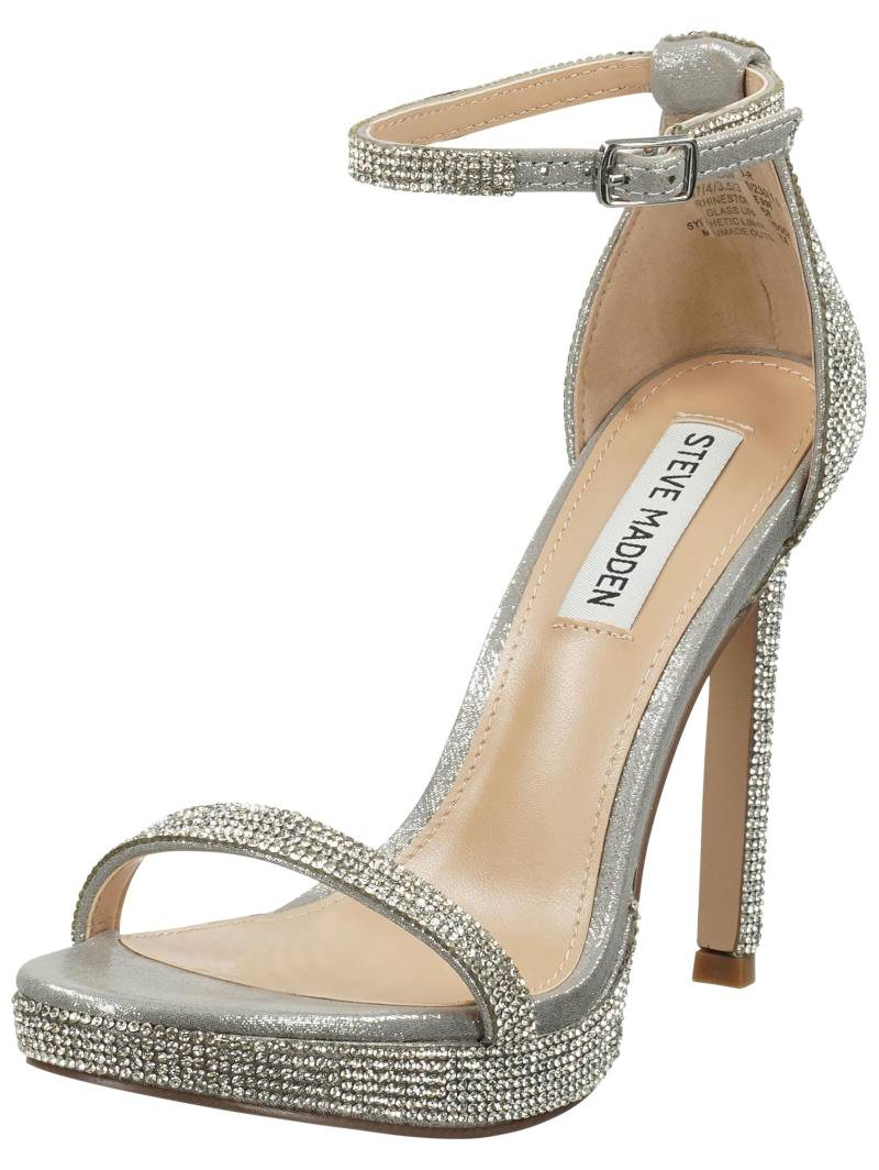 Sandalen Milano-r Sm11000897 Damen Silber 37 von STEVE MADDEN