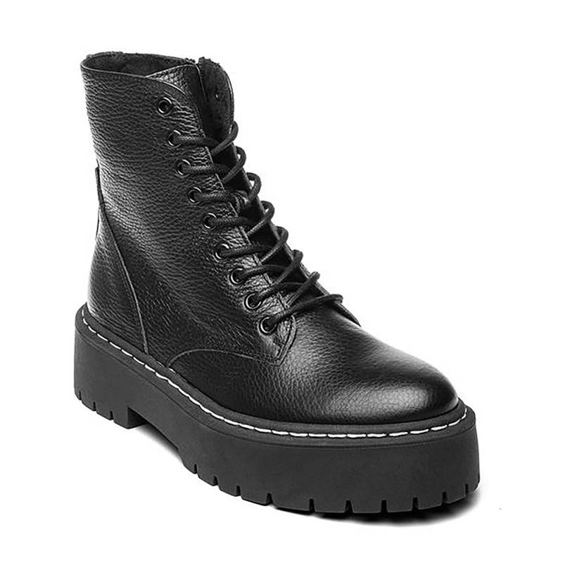 Schnürstiefel Damen Black 40 von STEVE MADDEN