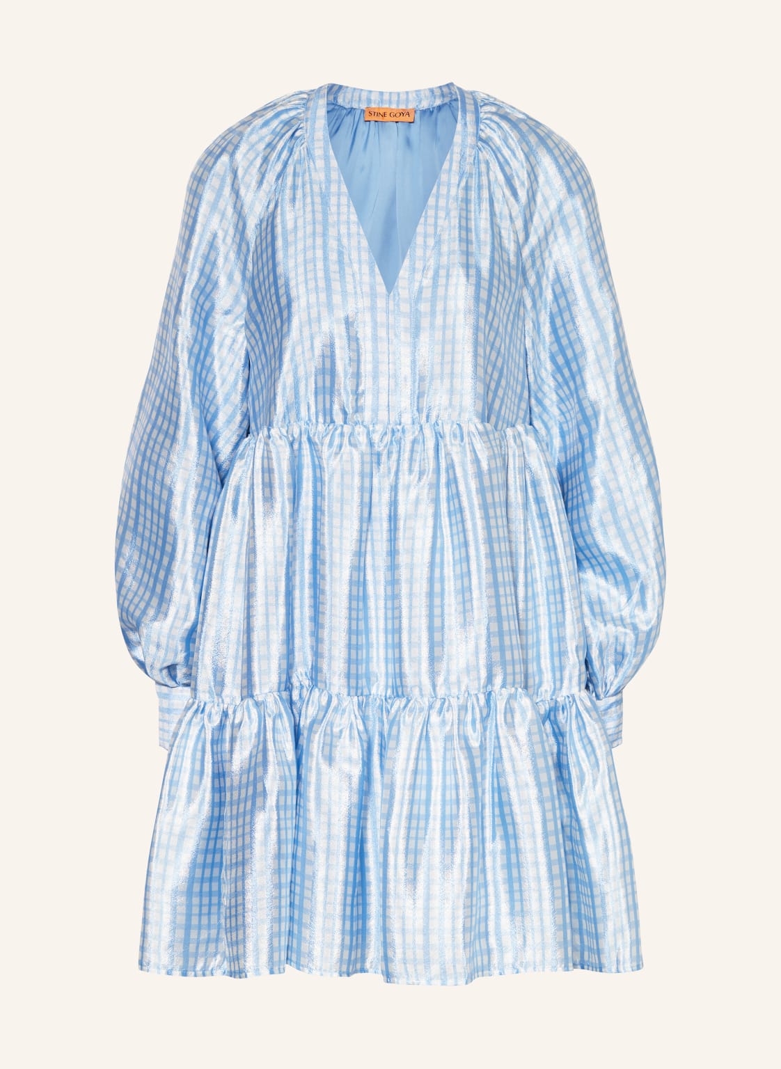 Stine Goya Kleid Jasmin blau Stine Goya Kleid Jasmin blau von STINE GOYA