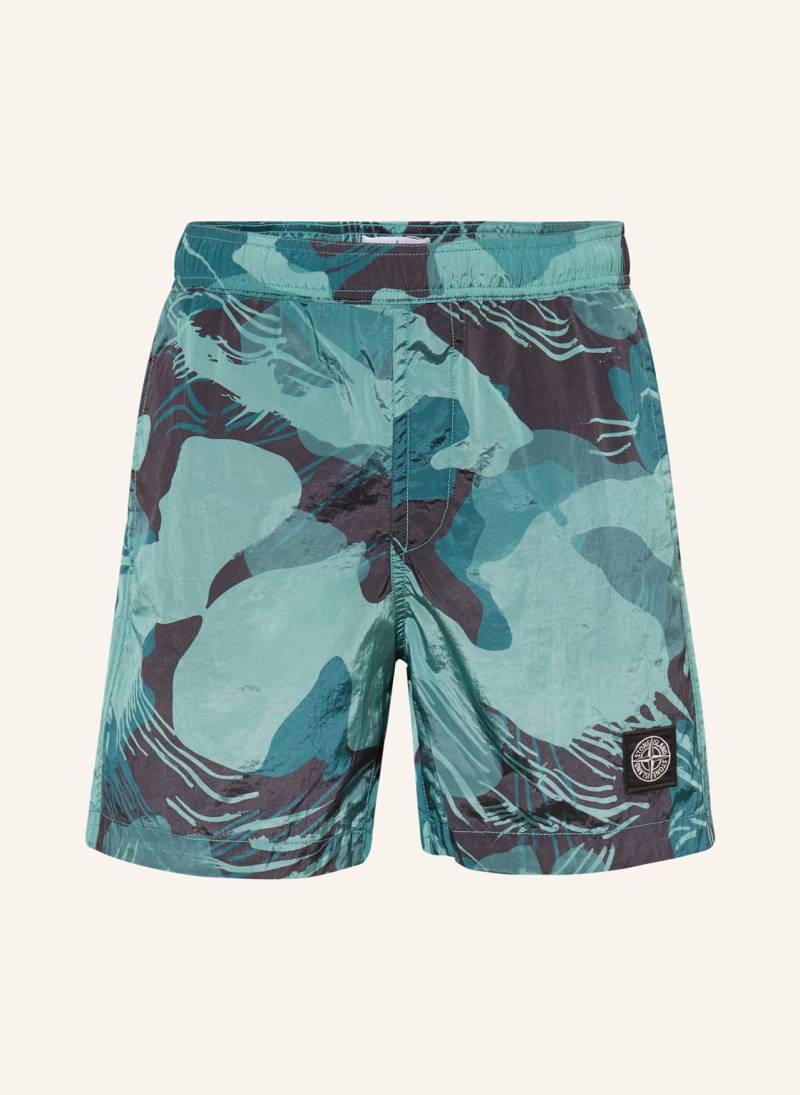 Stone Island Junior Badeshorts blau von STONE ISLAND JUNIOR