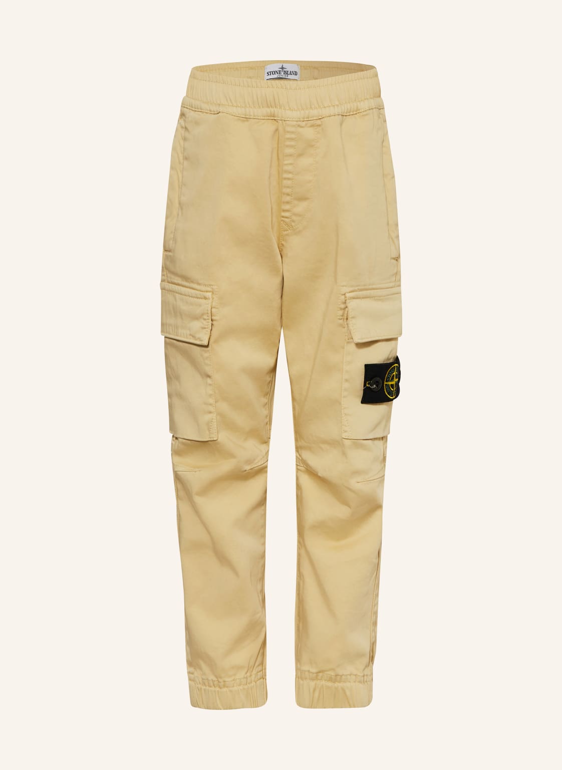 Stone Island Junior Cargohose beige von STONE ISLAND JUNIOR