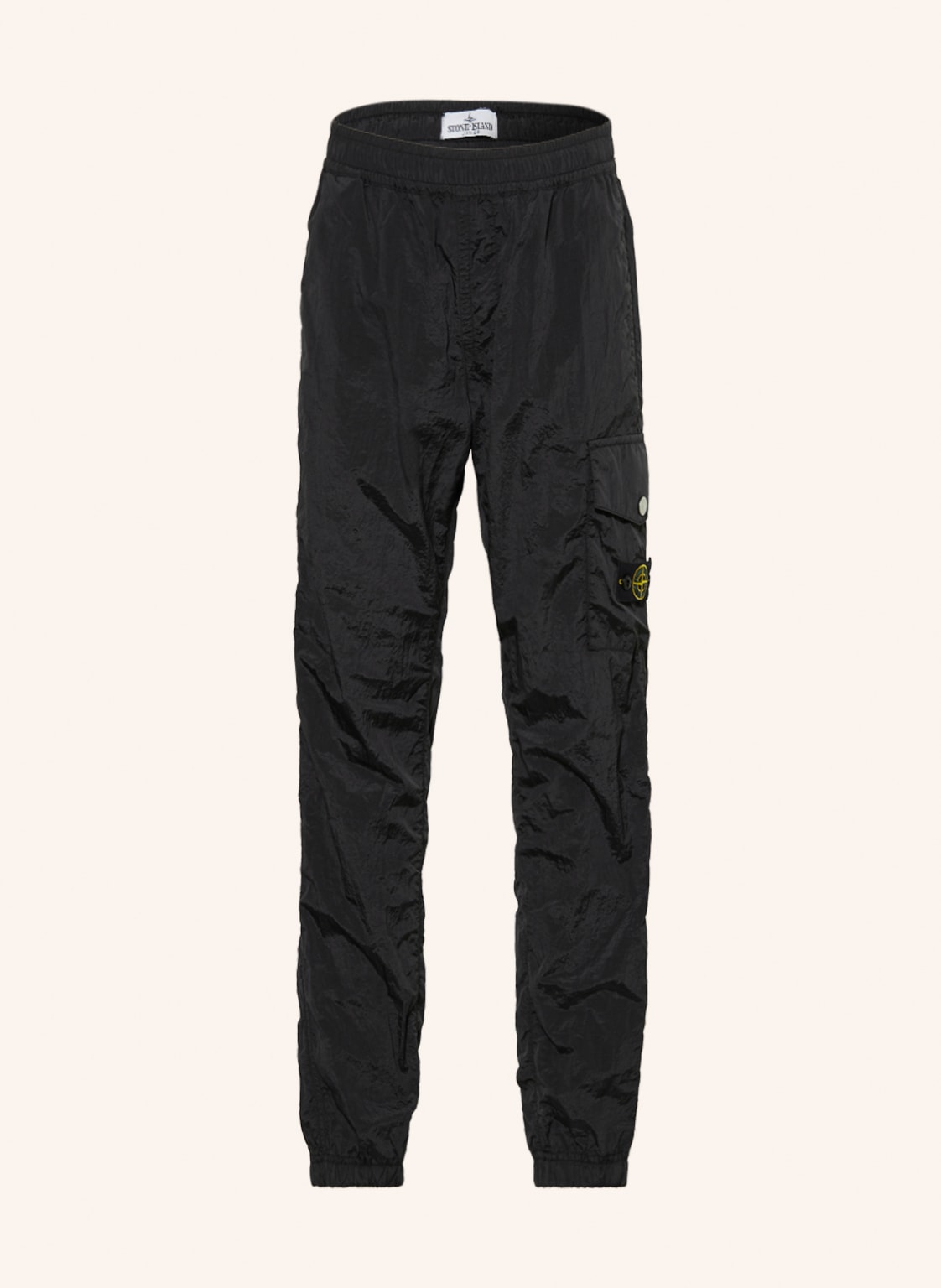 Stone Island Junior Cargohose schwarz von STONE ISLAND JUNIOR