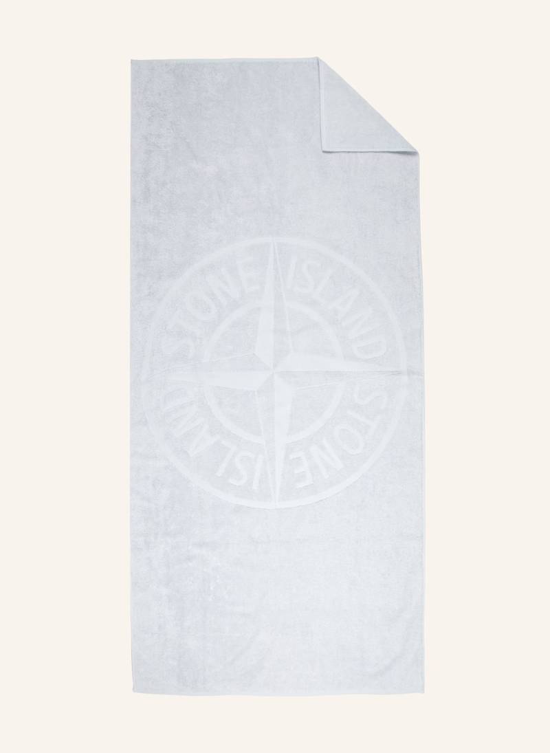 Stone Island Junior Duschtuch blau von STONE ISLAND JUNIOR