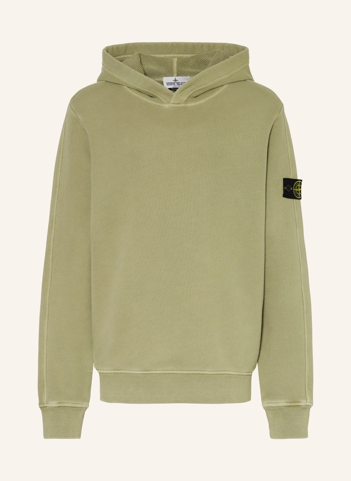 Stone Island Junior Hoodie gruen von STONE ISLAND JUNIOR