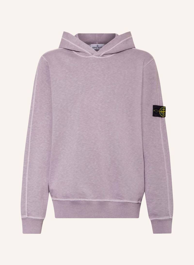 Stone Island Junior Hoodie lila von STONE ISLAND JUNIOR