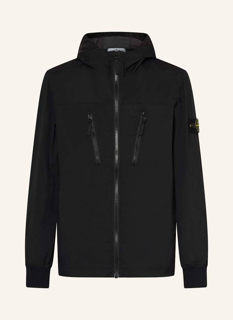 Stone Island Junior Jacke schwarz von STONE ISLAND JUNIOR