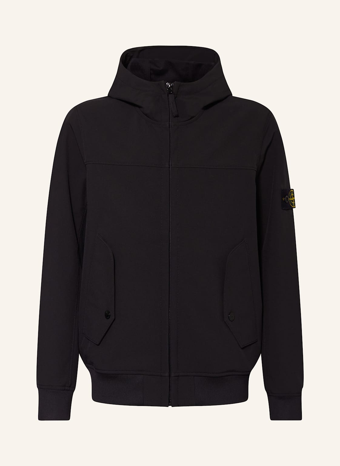 Stone Island Junior Jacke schwarz von STONE ISLAND JUNIOR