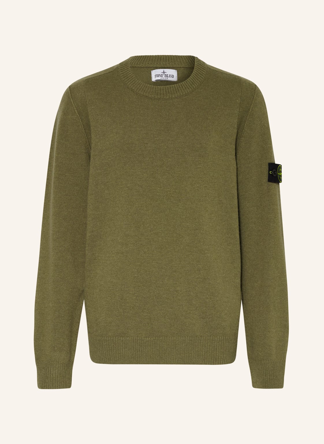 Stone Island Junior Pullover gruen Stone Island Junior Pullover gruen von STONE ISLAND JUNIOR