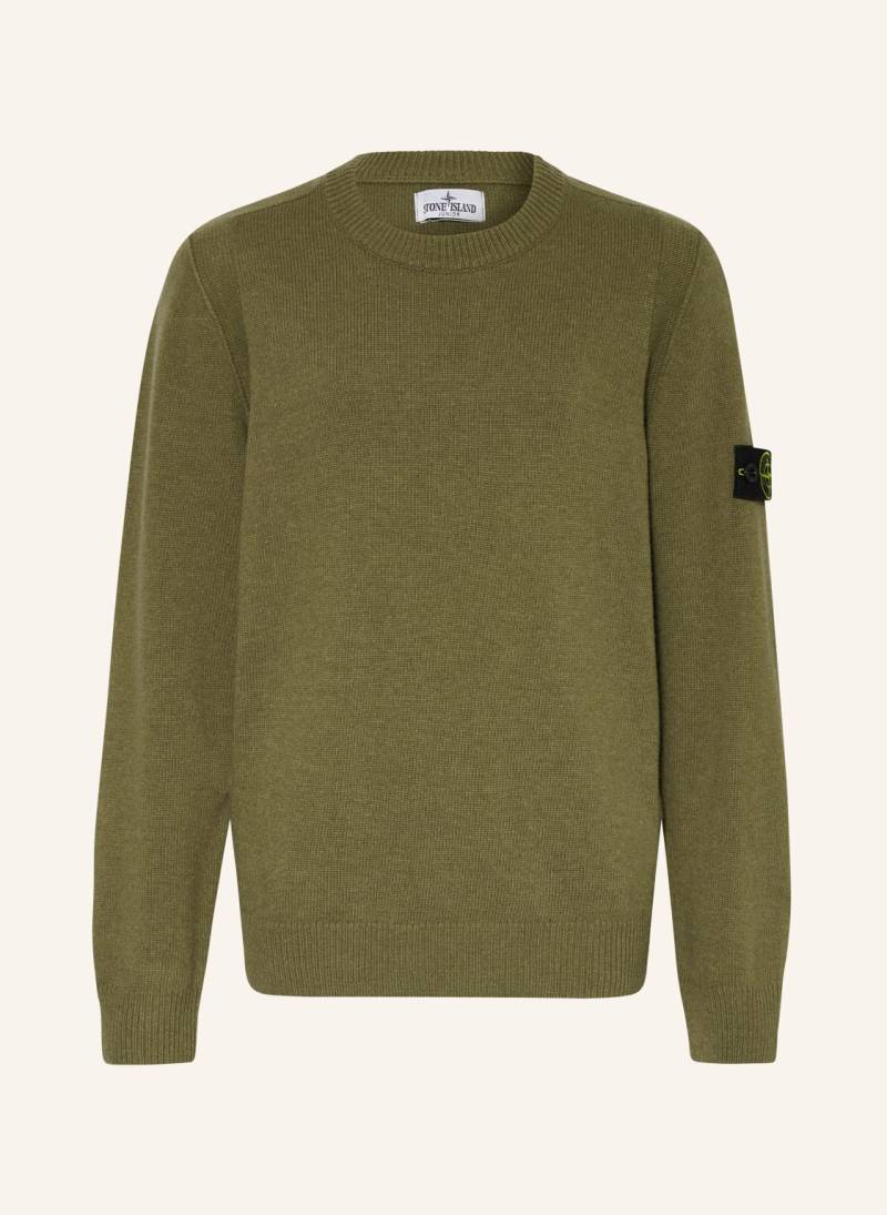 Stone Island Junior Pullover gruen von STONE ISLAND JUNIOR