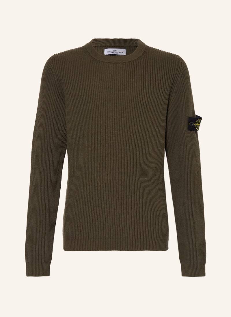 Stone Island Junior Pullover gruen von STONE ISLAND JUNIOR