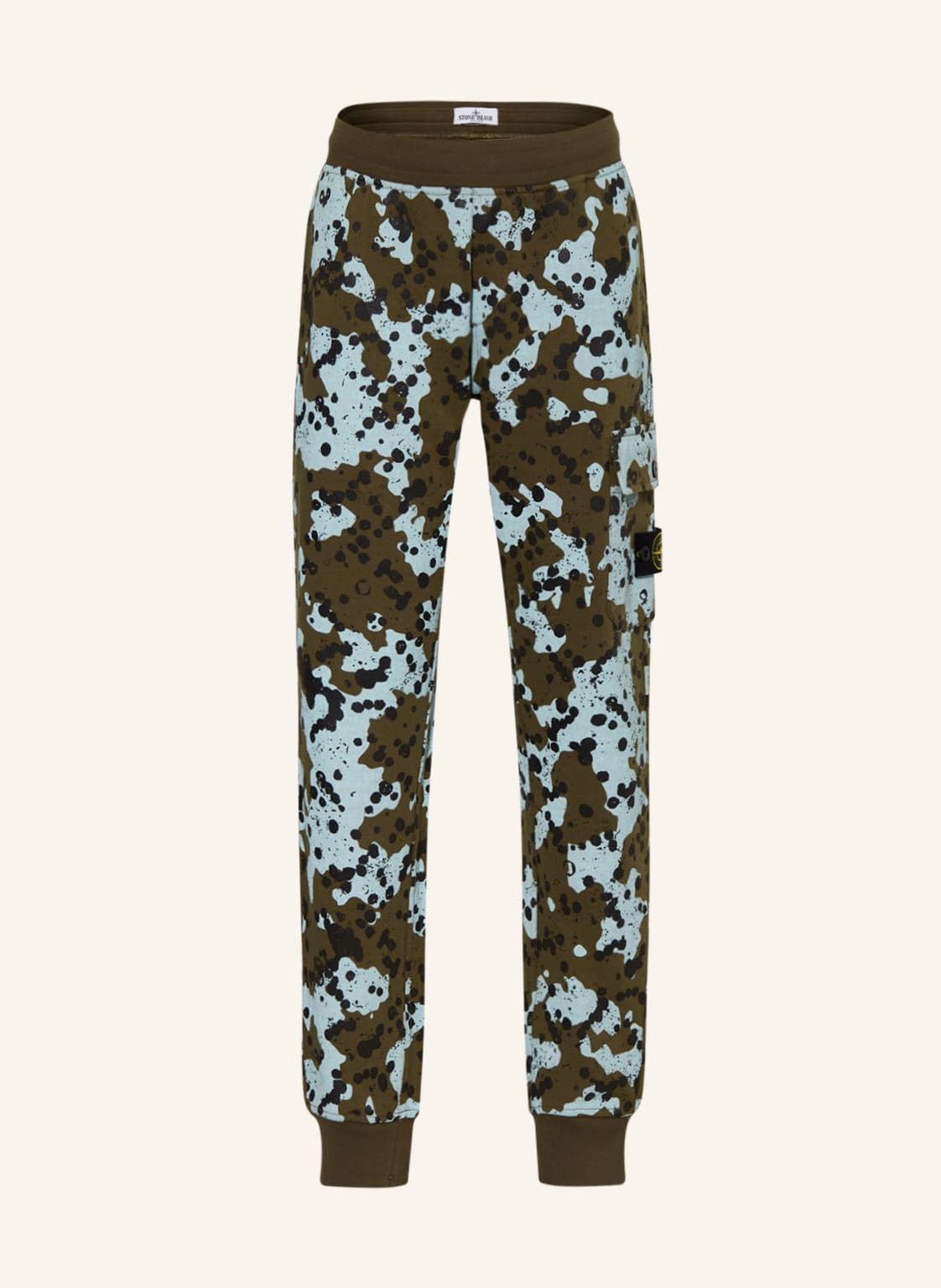 Stone Island Junior Sweatpants gruen von STONE ISLAND JUNIOR