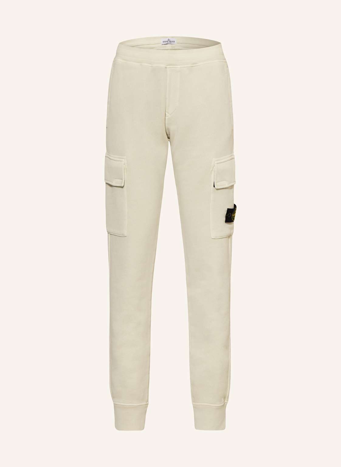 Stone Island Junior Sweatpants weiss von STONE ISLAND JUNIOR