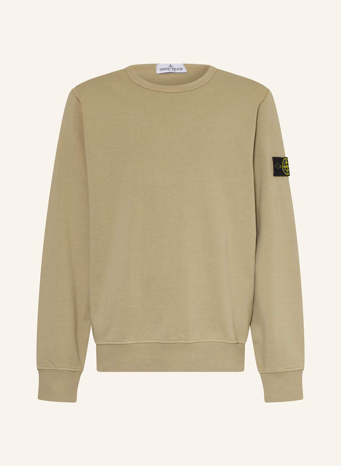 Stone Island Junior Sweatshirt beige von STONE ISLAND JUNIOR