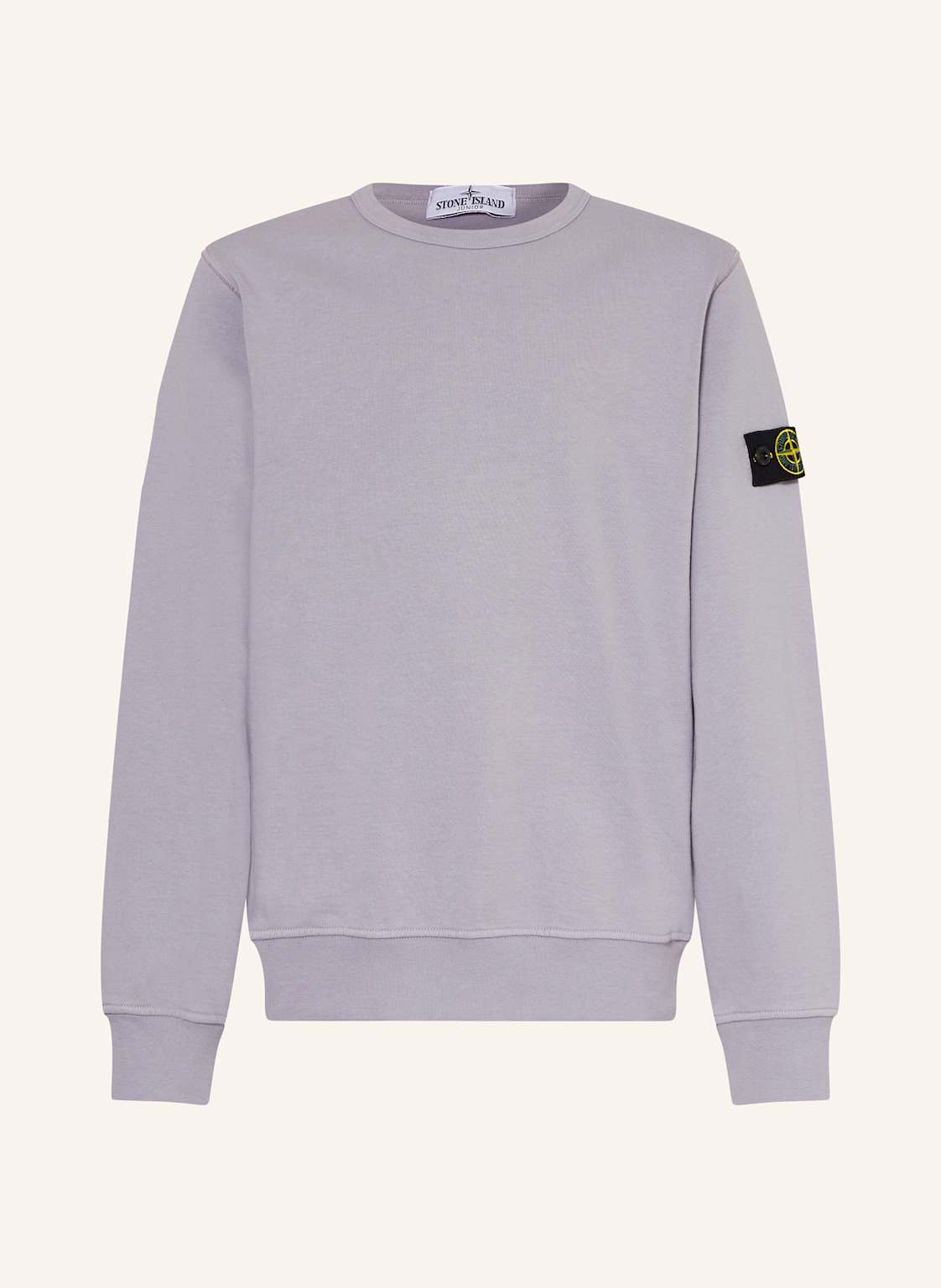 Stone Island Junior Sweatshirt lila von STONE ISLAND JUNIOR