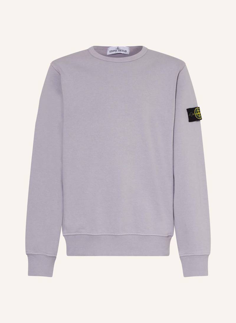 Stone Island Junior Sweatshirt lila von STONE ISLAND JUNIOR