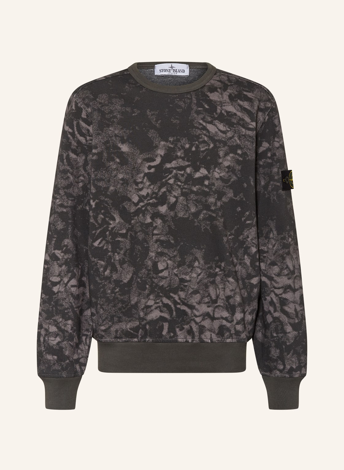 Stone Island Junior Sweatshirt schwarz von STONE ISLAND JUNIOR